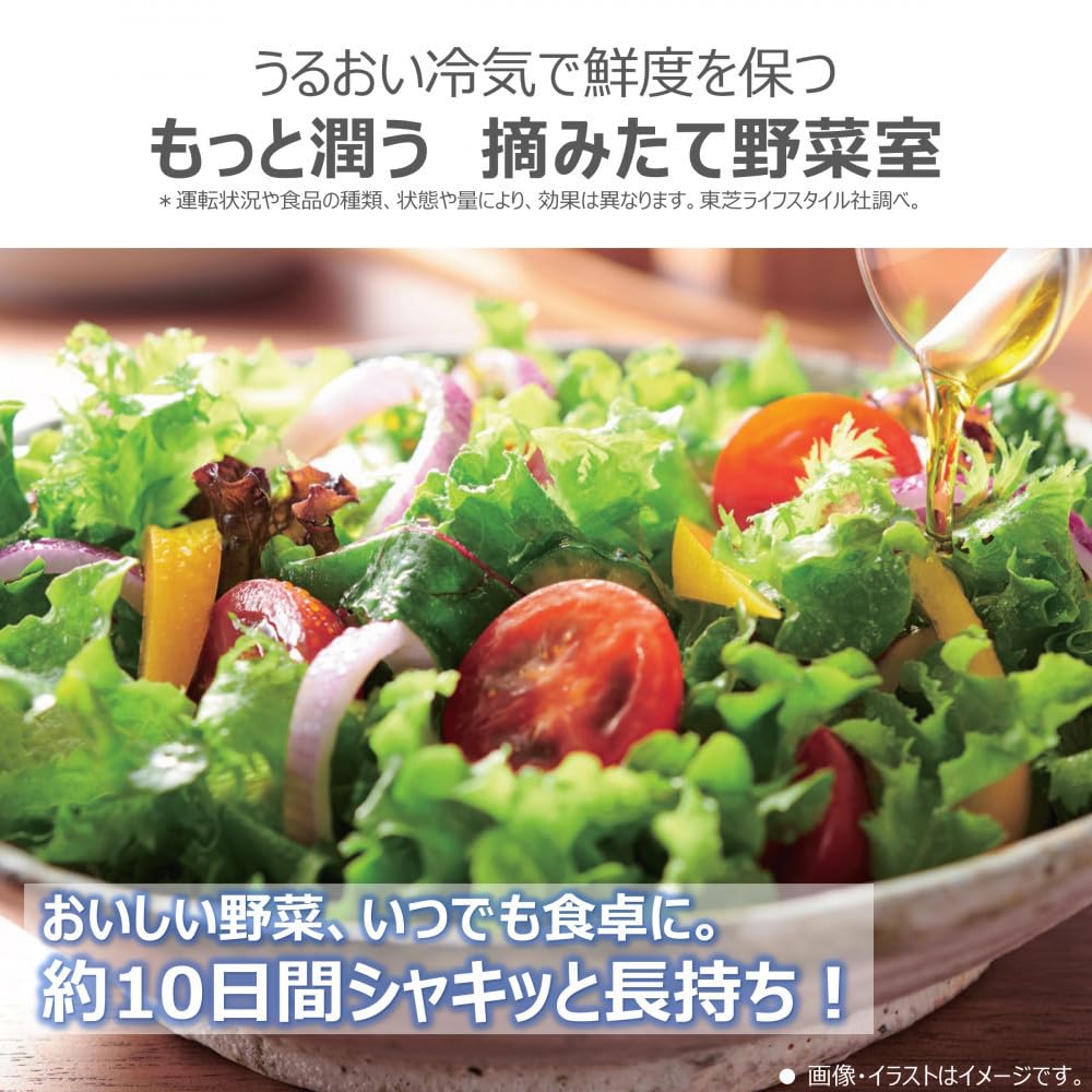Amazon.co.jp: 東芝 冷蔵庫【標準設置費込み】 501L 5ドア 右開き 冷凍