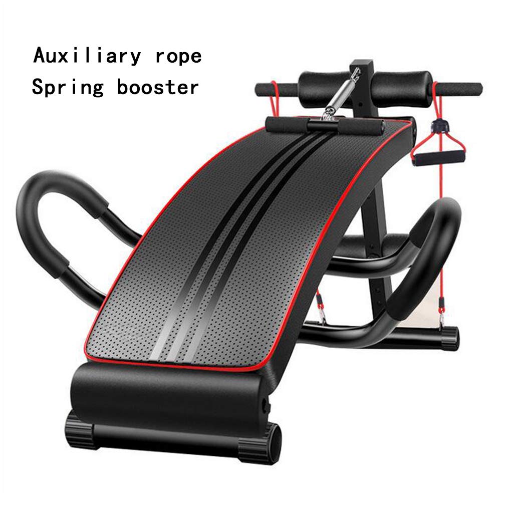 CUUYQ ALYR Adjustable Sit-Up Board, Multi Purpose Fitness Benches Weight Bench Folding Workout Benches Exercise Utility Bench Sit Up Bench Abdominal/Back,C