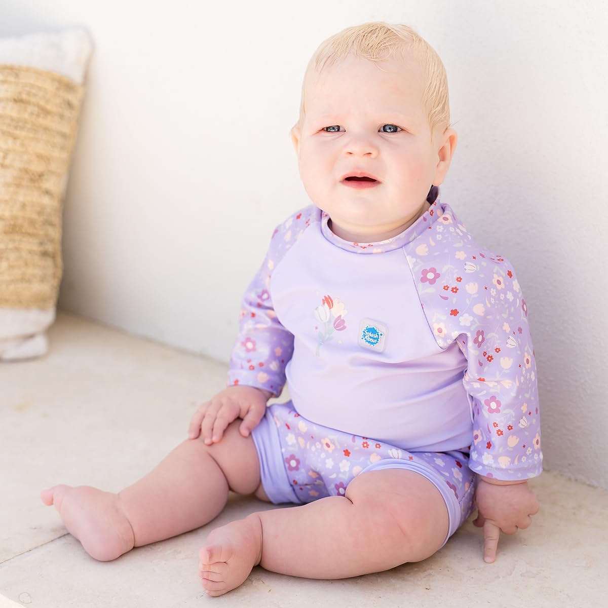 Splash About Happy Nappy Sunsuit Traje de Playa Unisex bebé (Pack de 1)