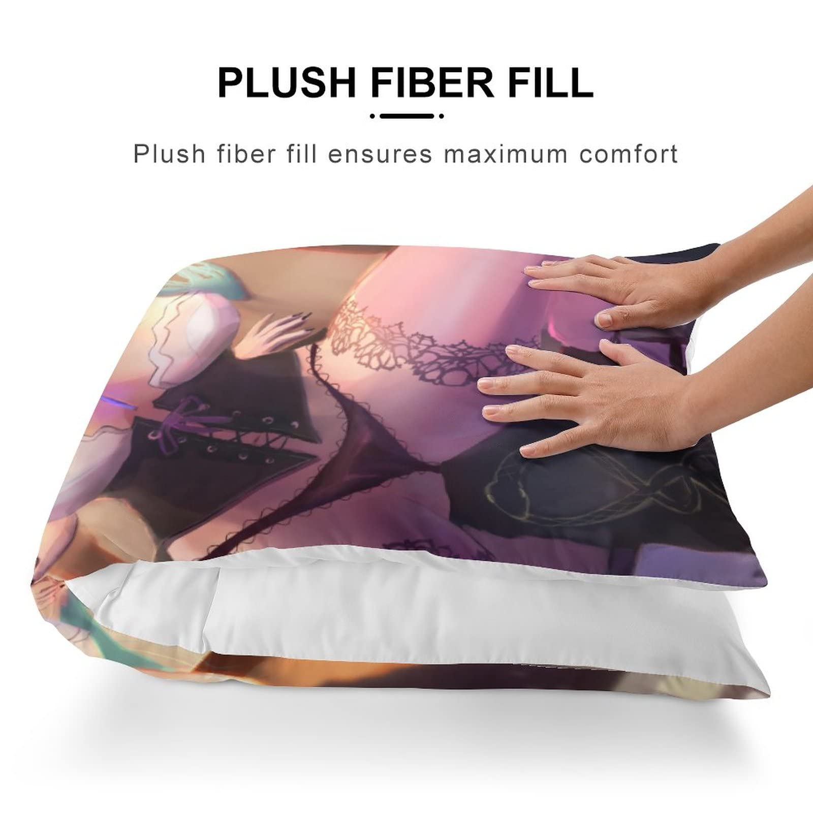 Amazon.co.jp: 抱き枕カバー 48×135cm 美しい キャラクター柄  