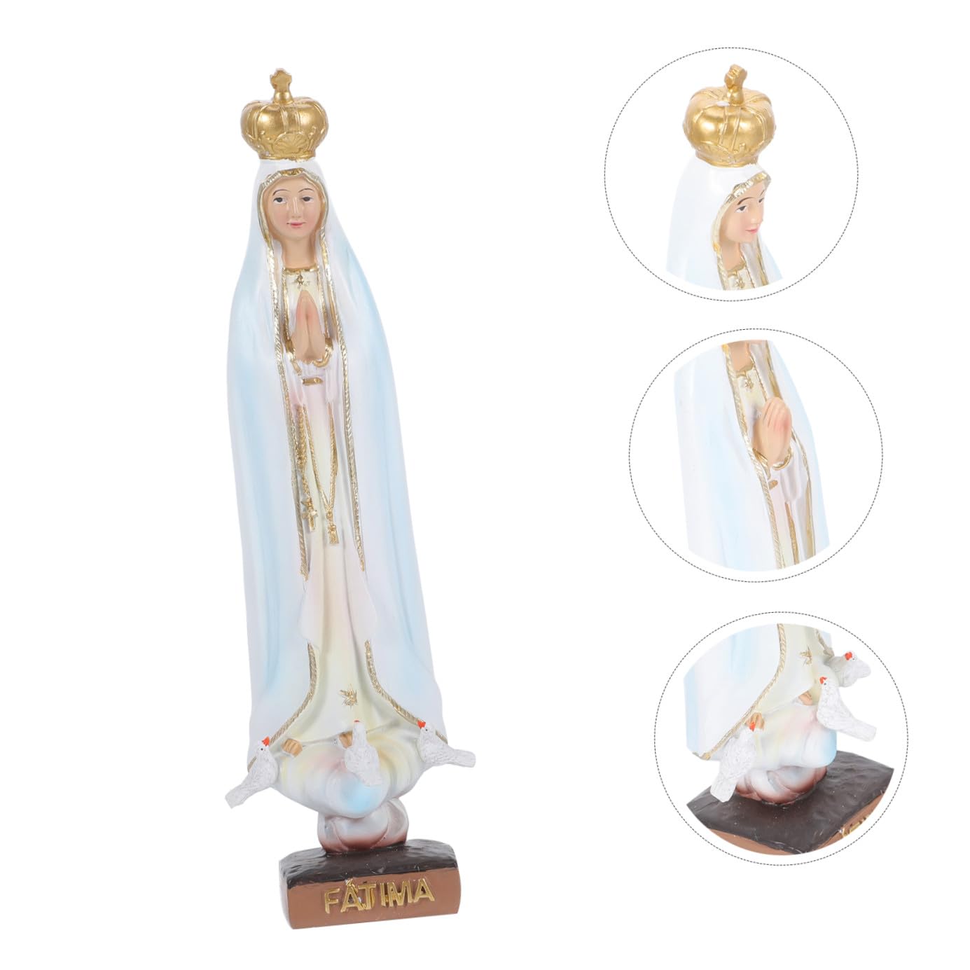 Statua Religiosa Resina per Decorazione da Scultura Sacra per Idea Spirituale