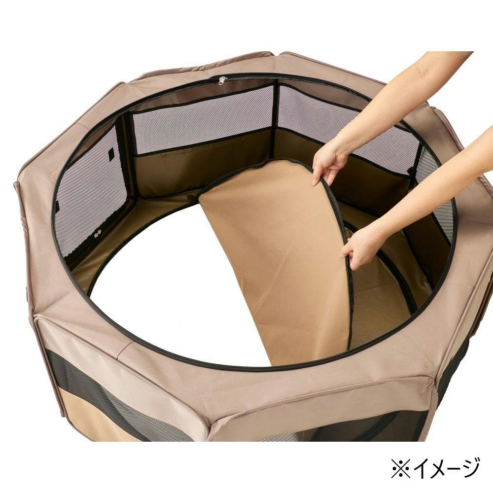 Amazon | カインズ(CAINZ) 折りたたみ メッシュサークル Lサイズ 幅 