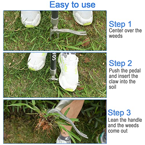 Somolux SWP-02 52'' Weed Puller Stand-Up Weeder Weeding Tool thumb #4