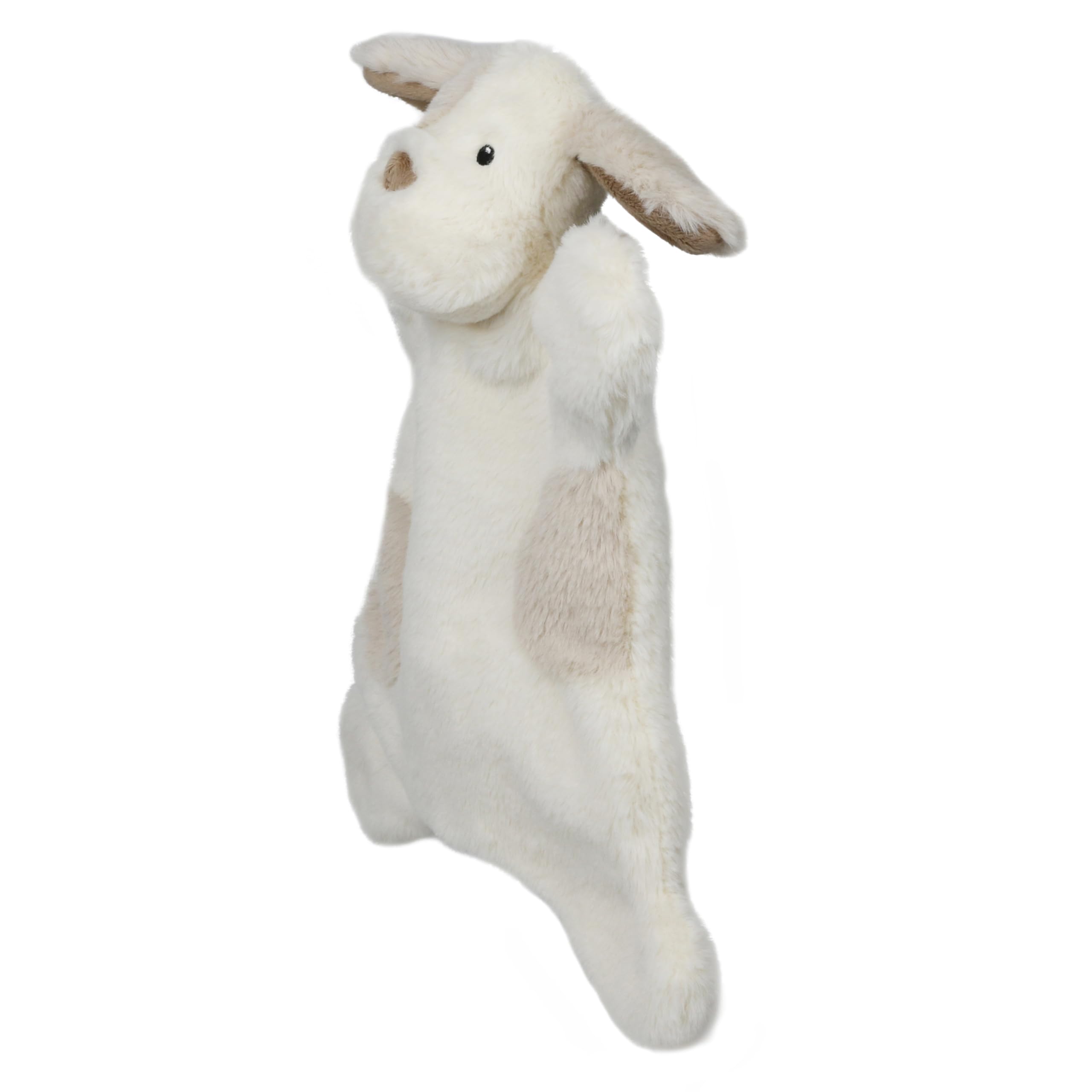 The Puppet Company - My Cuddly Puppet Cream Dog – miękka wygodna zabawka dla lalek – prezent dla noworodka, przytulanka – 340 mm