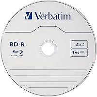 Vista 2 de Verbatim BD-R 98397 - Disco multimedia grabable Blu-ray de 25 GB y 16X, paquete de 50