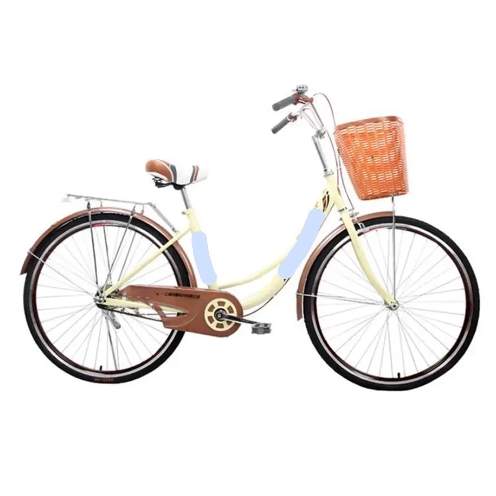 Cesta de Bicicleta Delantera Impermeable Retro plástico