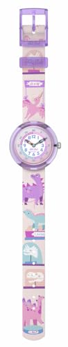 Flik Flak Girl Kids Watch Biosourced Quartz Waterproof Dinology2