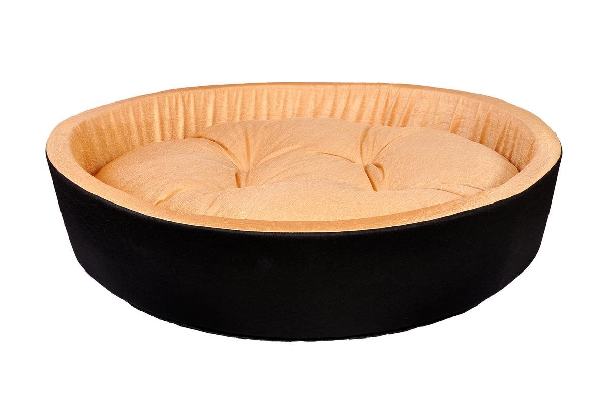 Reversible Dual Ultra Soft Velvet Luxury Golden Brown Color Sofa Bed Pet Bed|Dog Bed|Cat Bed|Puppies Puppy Bed|Rabbit Bed,Small