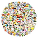 OtRainbow 300 PCS Multicolor Vinyl Waterproof Stickers, Cute Aesthetic Sticker. Laptop, Water Bottle, Phone, Skateboard Stickers for Teens Girls Kids, Vinyl Sticker.