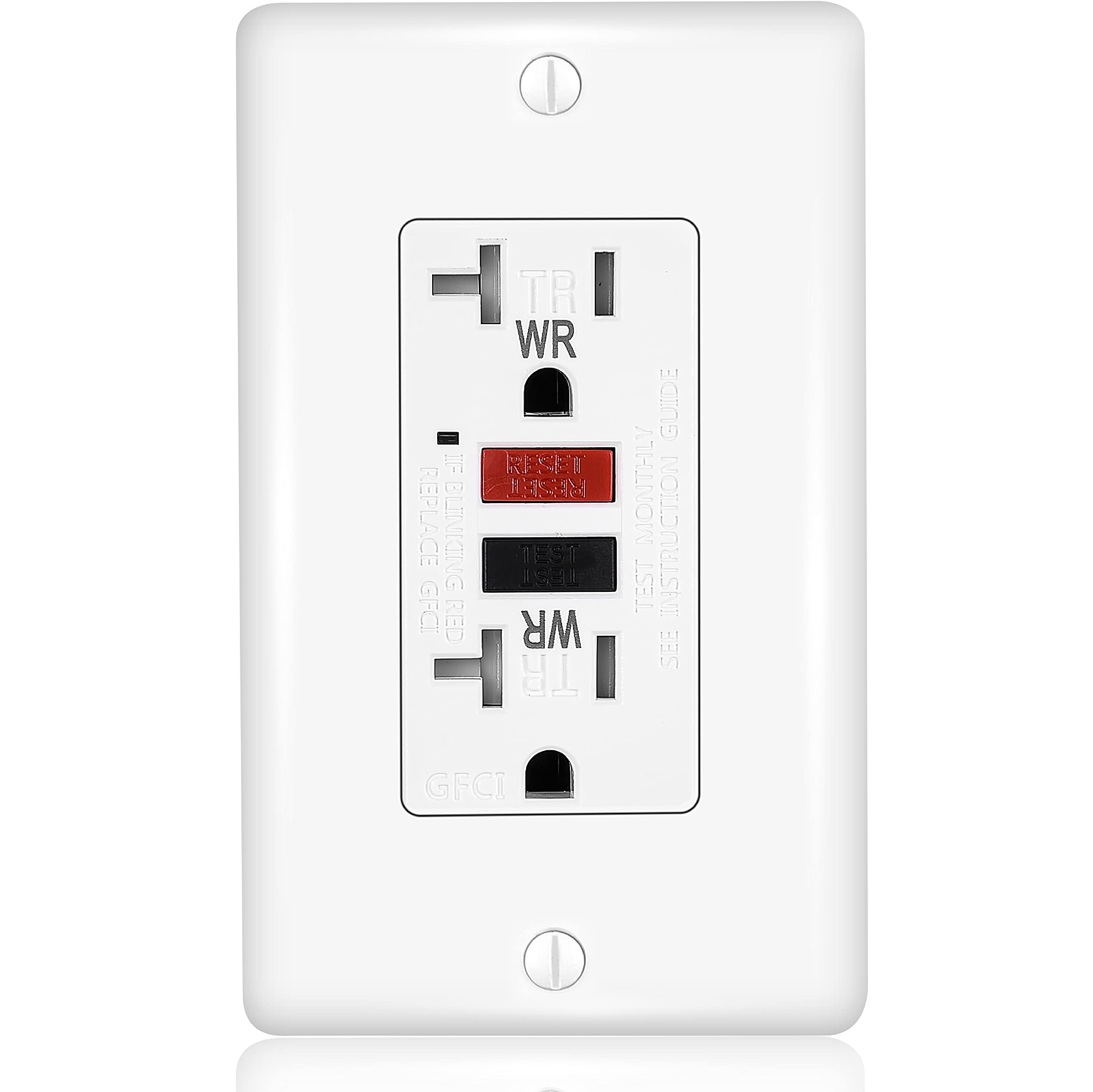 Buy Faith 20A Outdoor GFCI Outlets, Weather and TamperResistant GFI