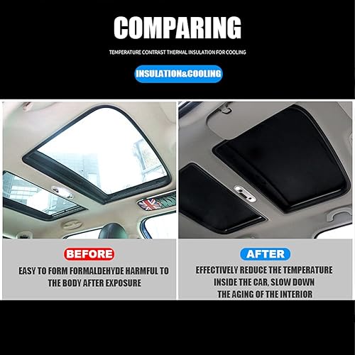 Miniatura 3 de Parasol plegable anti-UV UV protector solar reflector de aislamiento térmico para Mini Cooper R50 R52 R55 R56 R60 F54 F55 F56 F60 Countryman Clubman