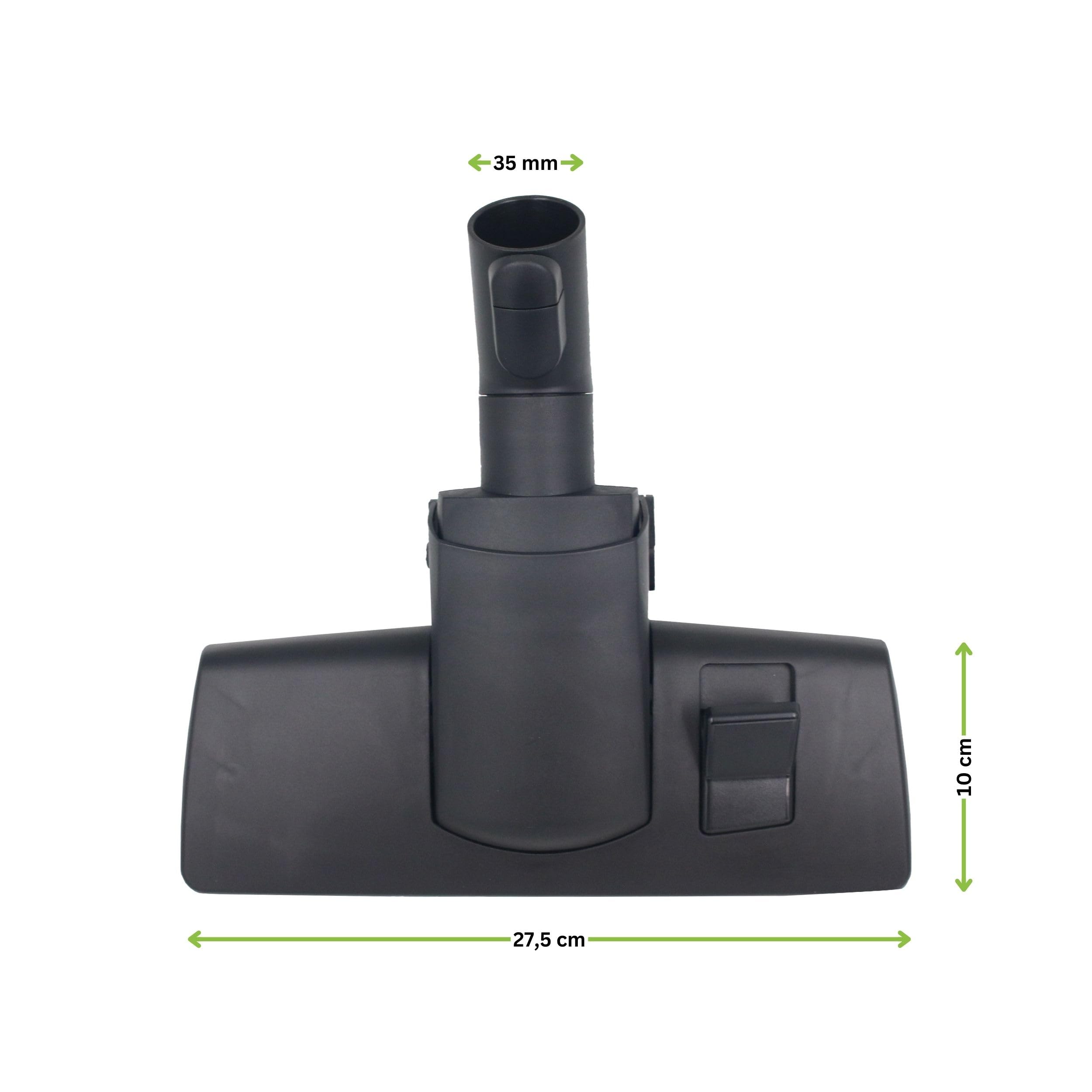 Brosse Meubles Aspirateur Miele Rotative Avec Anneau Protection - Brosse Universelle Surfaces Sensibles Poils Doux