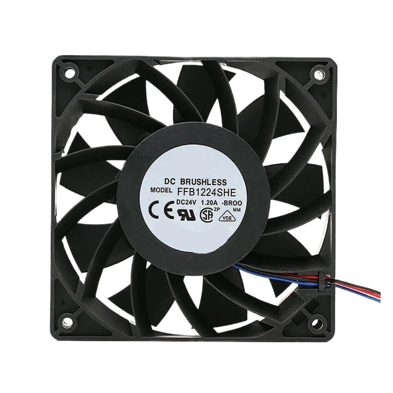 PEQYUACTE FFB1224SHE-BROO 24V 1.20A Cooling Fan 12038