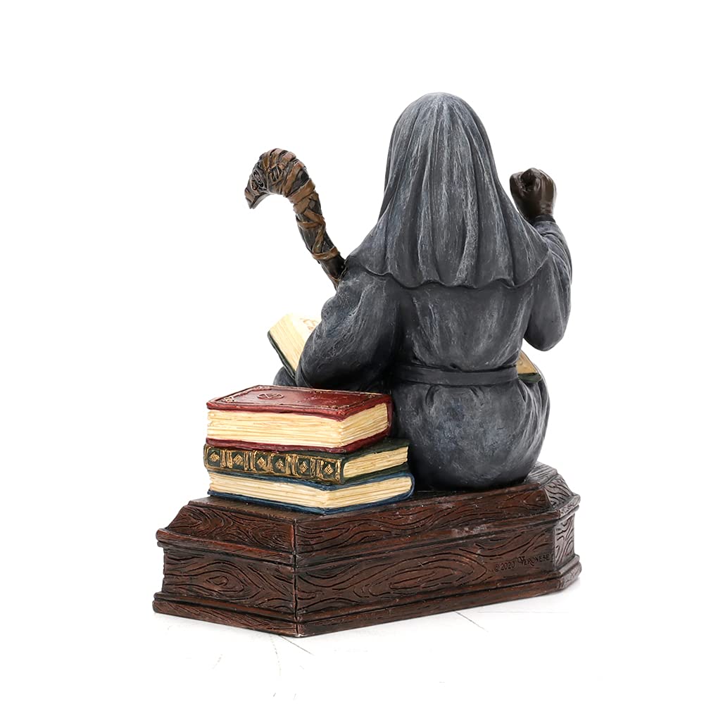 Veronese Design 5 1/8 cala Mortician Apothecarius Steampunk Plague Doctor Żywica Rzeźba Ręcznie Malowana Figurka