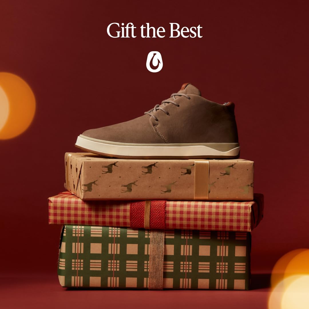 OLUKAI Papaku 'Ili Men's Boots, Durable Waterproof Leather, Cozy Quilted Lining, All-Day Underfoot Cushion, Comfort & Wet Grip Rubber Soles - Image 5