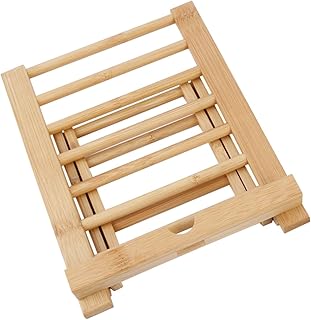 MUSISALY Suporte De Telefone Móvel De Bambu Mesa De Escritório Dobrável Suprimentos De Telefone De Mesa Suporte De Telefone Natural Suporte De Telefone Para Mesa De Madeira Suporte De