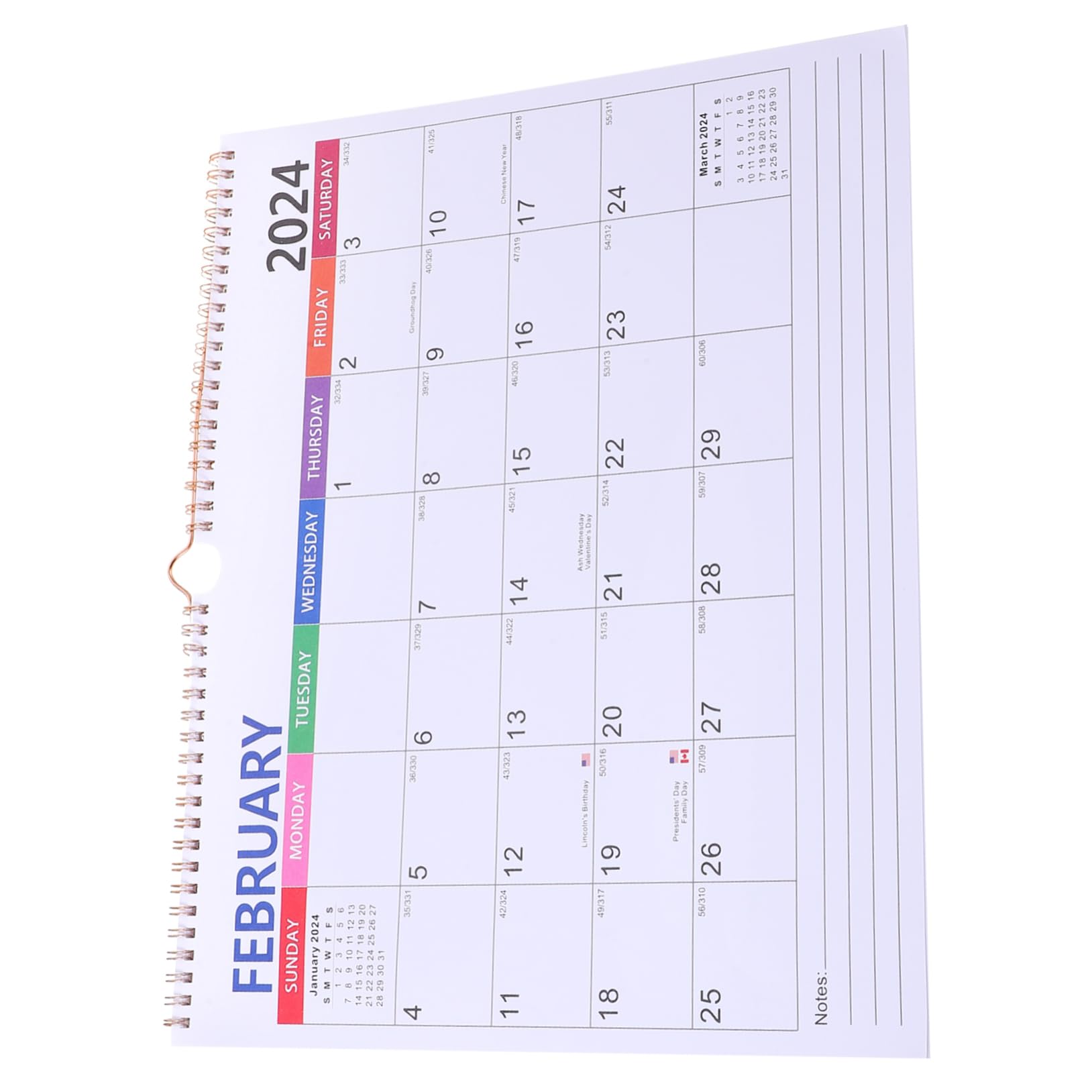 STOBOK 2stücke Monatlicher Wandkalender Einfacher Und Praktischer Hängekalender Für Zuhause Countdown- Für Und Tägliche Nutzung