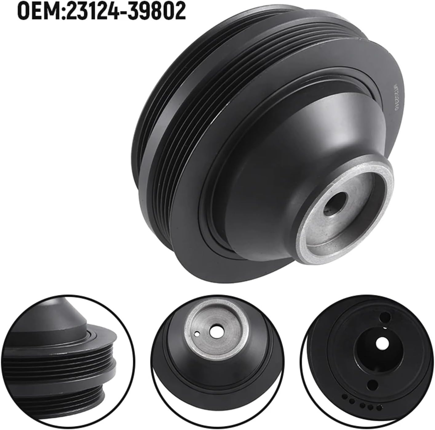 専用 23124-39802 車用ハーモニックバランサー クランクシャフトプーリー