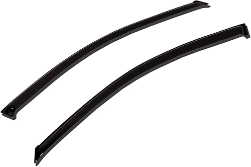 tuningpros wv-138b ventana Deflector Visor lluvia Protector de humo oscuro 2-PC Set tuningpros wv-138b ventana Deflector Visor lluvia Protector de humo oscuro 2-PC Set