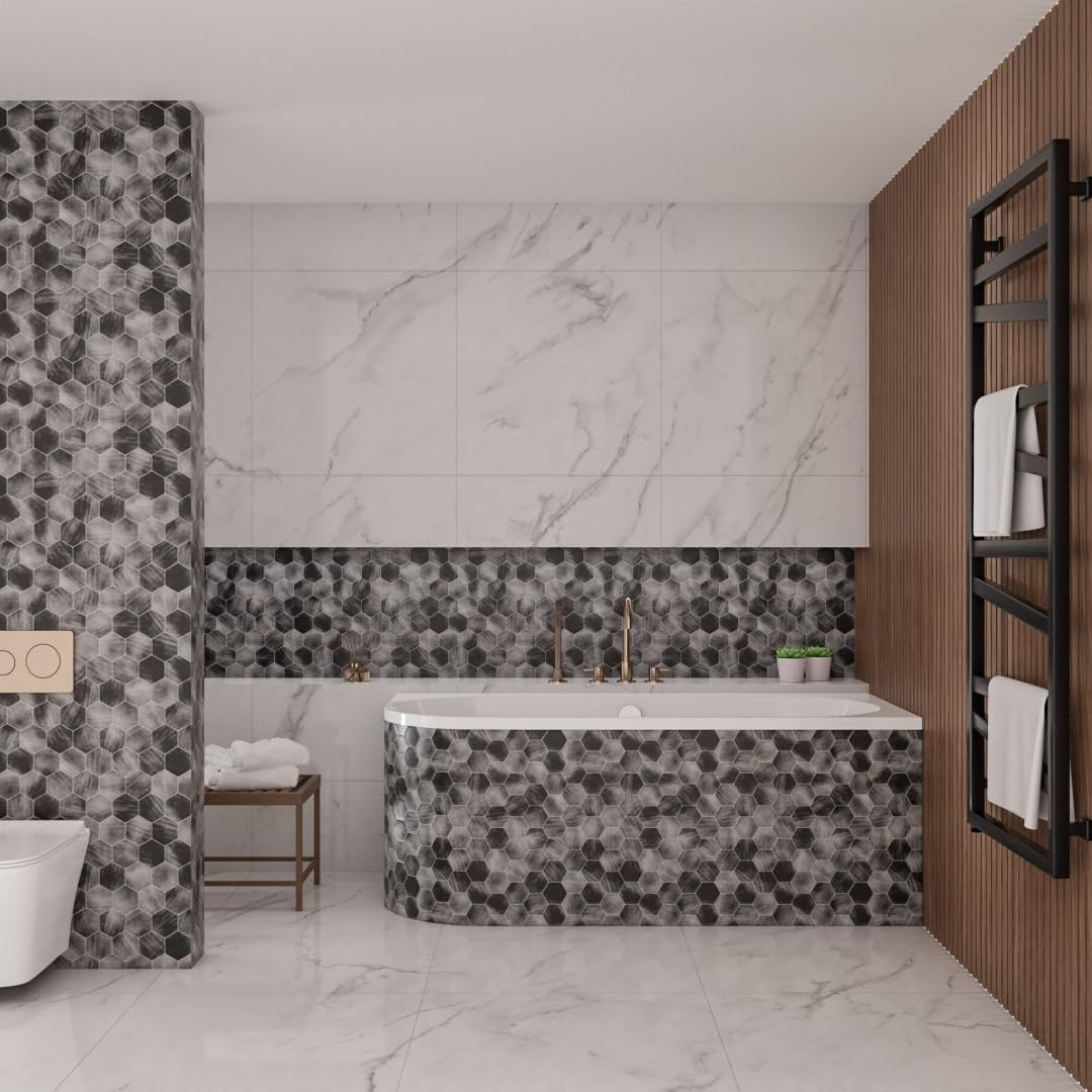 ECOLAM Wanna 170 x 75 cm prawa Oceana wanna narożna wanna narożna akrylowa
