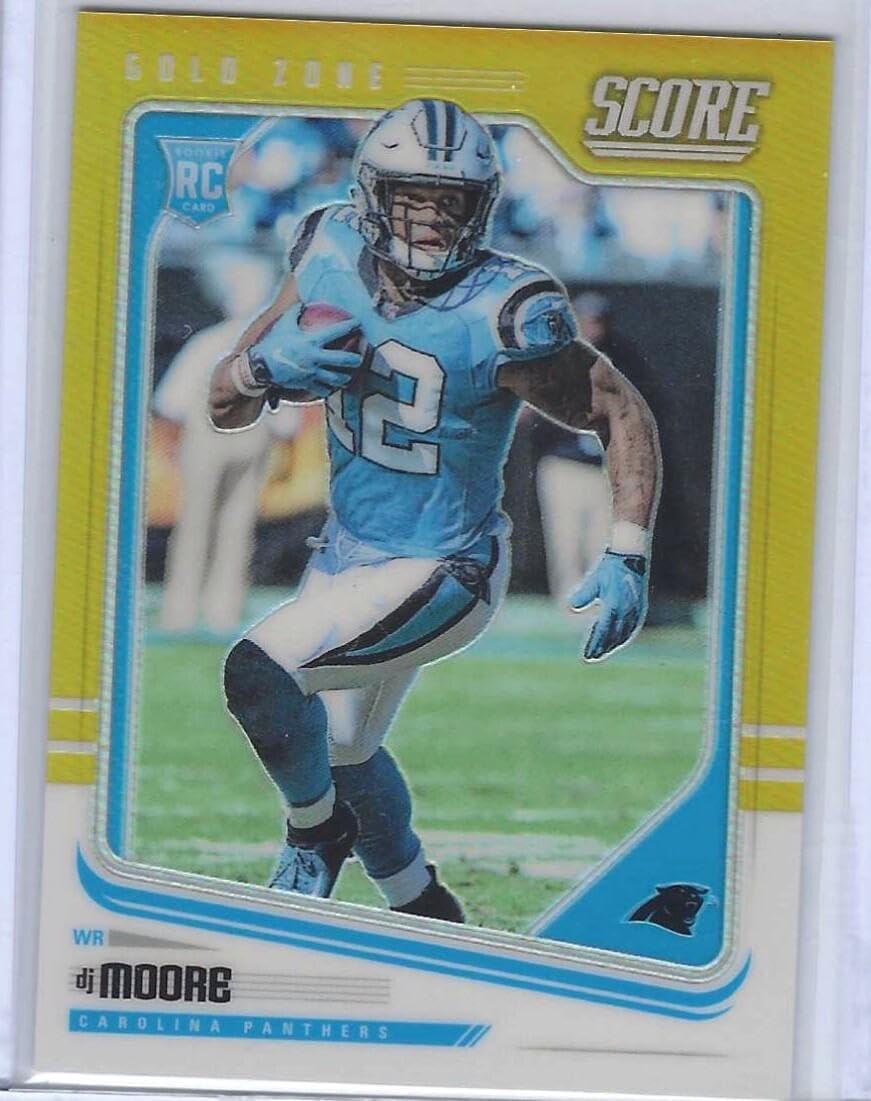 D.j. Moore 2018 Panini Honors Score Zone Prizm Rc #d /50 - Football Cards