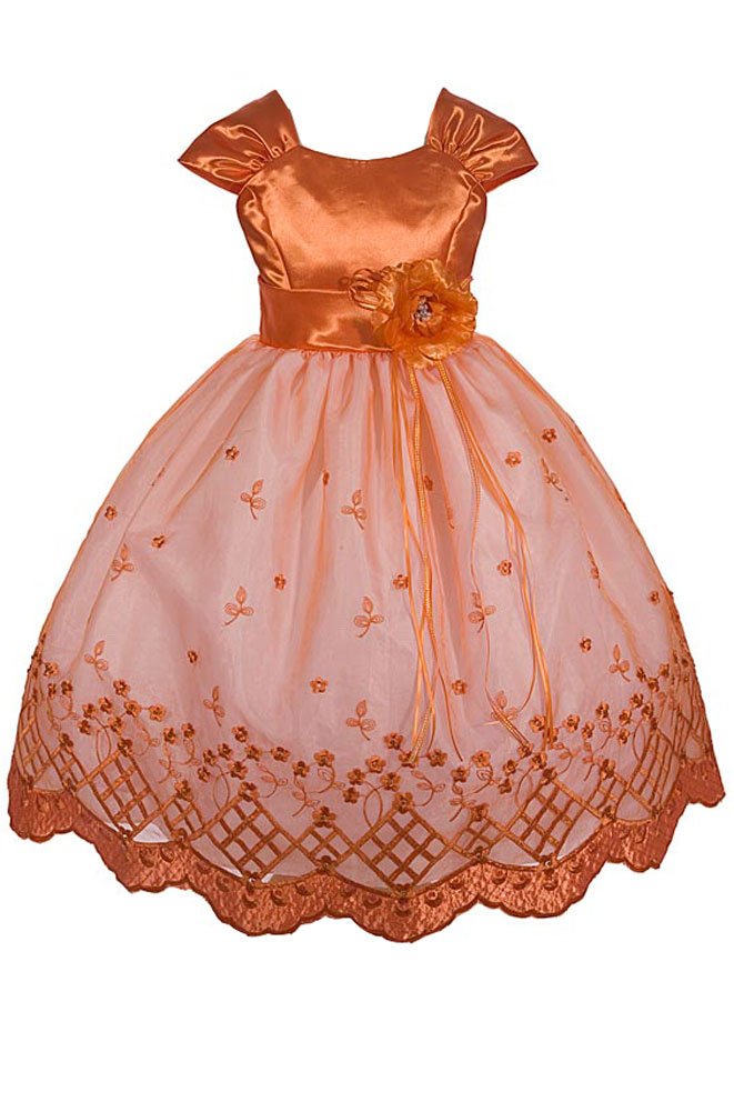 Big-Girls' Flower Girl Communion Pageant Wedding Easter Dress