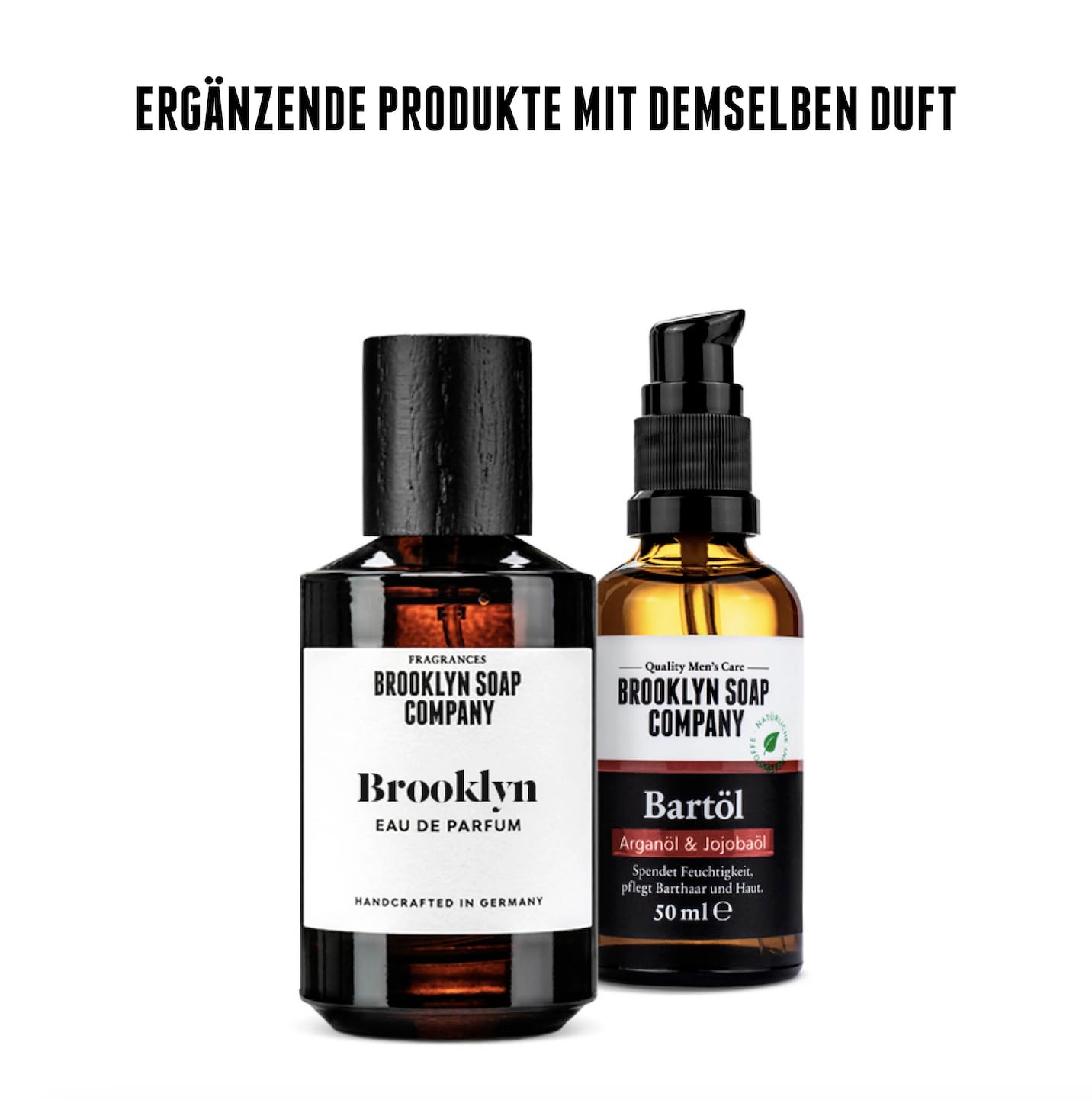 Brooklyn (50ml) · BROOKLYN SOAP COMPANY | Frisches Eau de Parfum für Männer, mit Zitrusnoten, Botanicals & Zedernholz, Langanhaltender Herrenduft