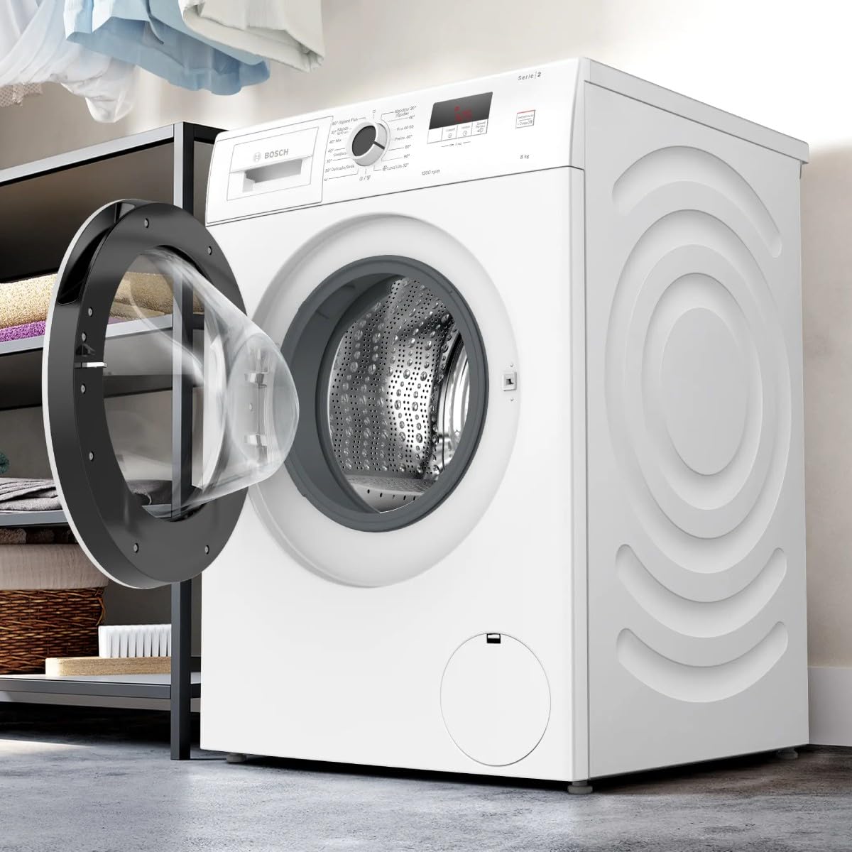 Lavatrice Bosch WGE03200ES 8 kg 1200 giri/min Bianco