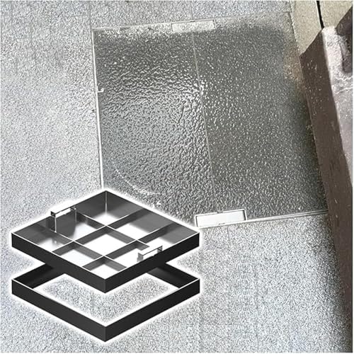 Trappe de fosse septique en acier inoxydable anti affaissement pour quai