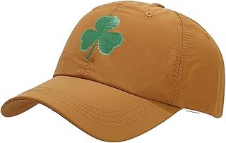2025 - Gorra de béisbol con diseño de tres hojas, lengua de pato, sombrero de sol al aire libre, gorra escocesa para hombre