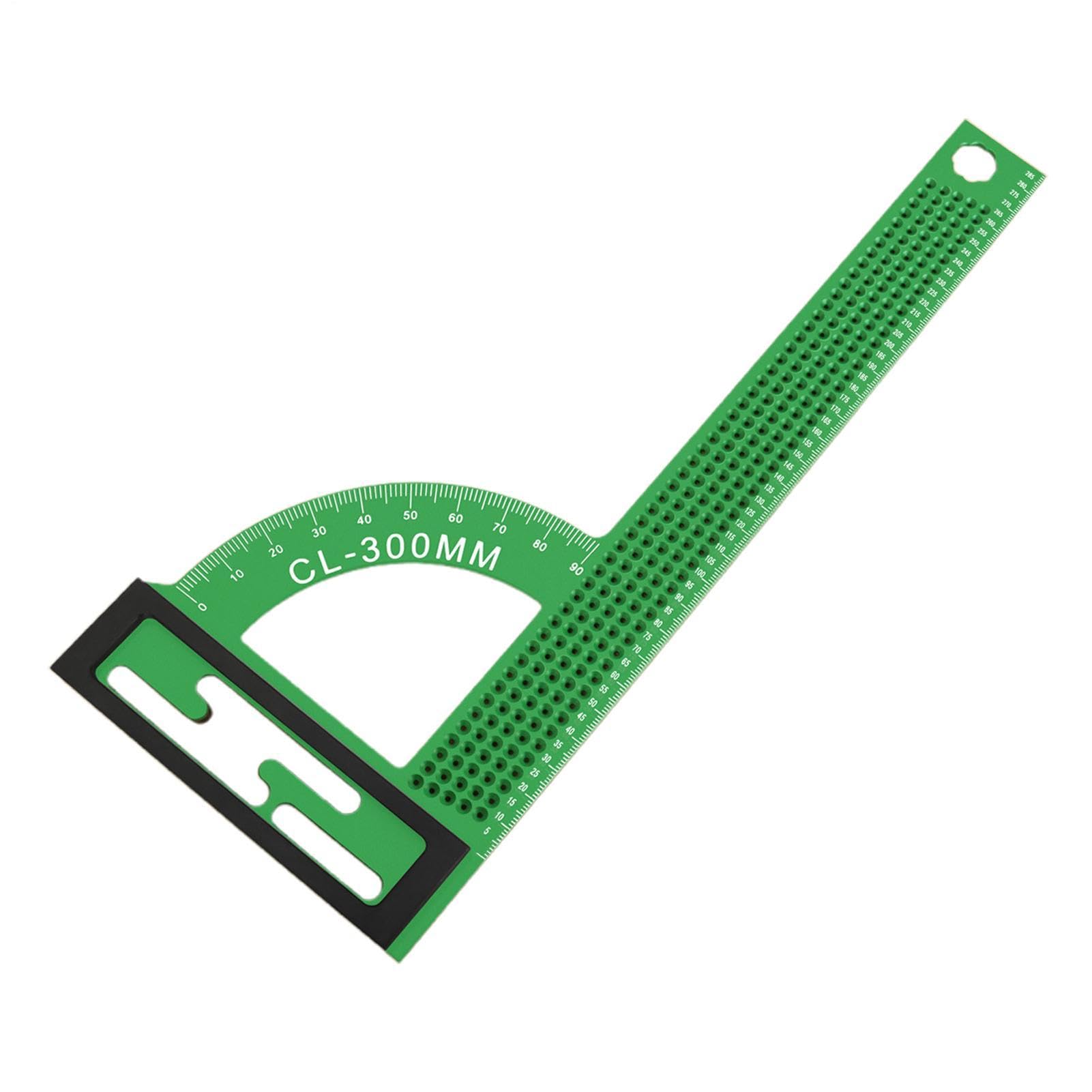 Da Falegname Righello A Angolo Retto In Lega Di Alluminio Metrico 30 Cm