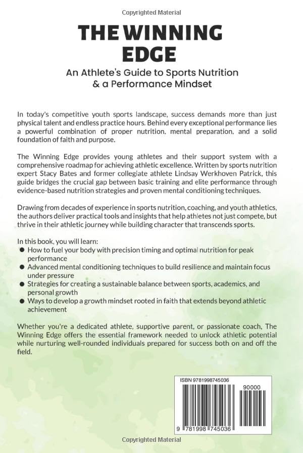 The Winning Edge: An Athlete's Guide to Sports Nutrition & a Performance Mindset image 2 of 2 1998745031