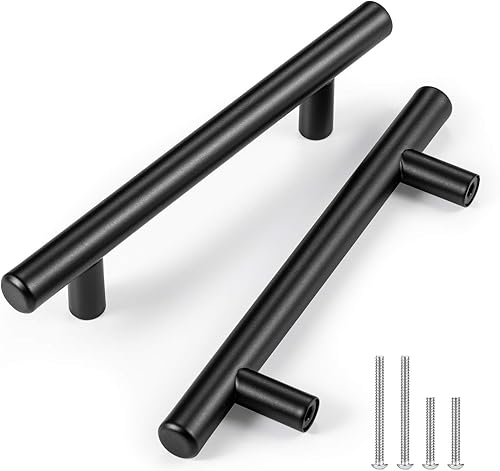 Miniatura 1 de CZC HOME Paquete de 15 tiradores de gabinete de acero inoxidable de 6 pulgadas, tiradores de cajón centrales de 3.5 pulgadas para cajones de cocina,