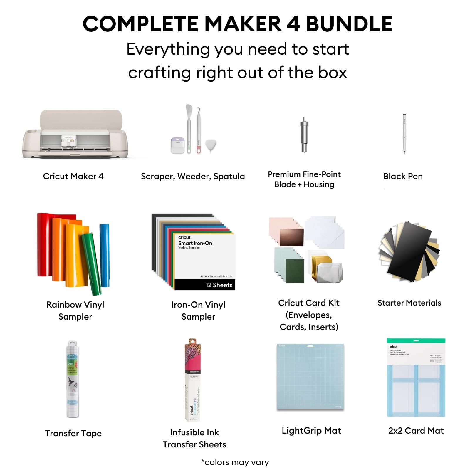Cricut Maker 4 Cutting Machine Bundle - Ultimate Card Making Kit -2 Cricut Maker 4 Cutting Machine Bundle - Ultimate Card Making Kit -2