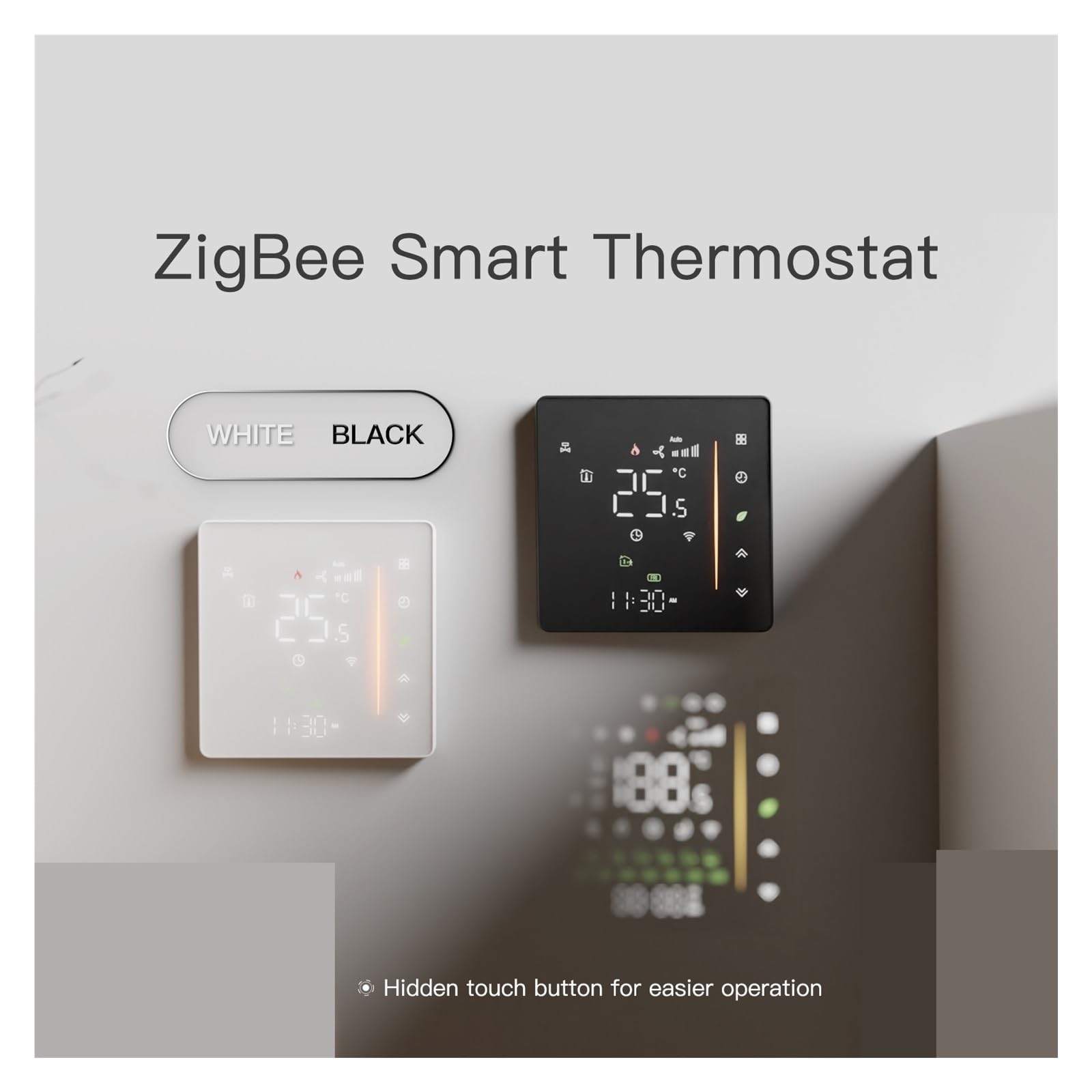 Termostat Pokojowy Regulator Temperatury Wody/Elektrycznego Ogrzewania Podłogowego Kocioł Gazowy Wilgotność Pracy OszczęDza Energię I Koszty Ogrzewania(Water gas boiler BK)
