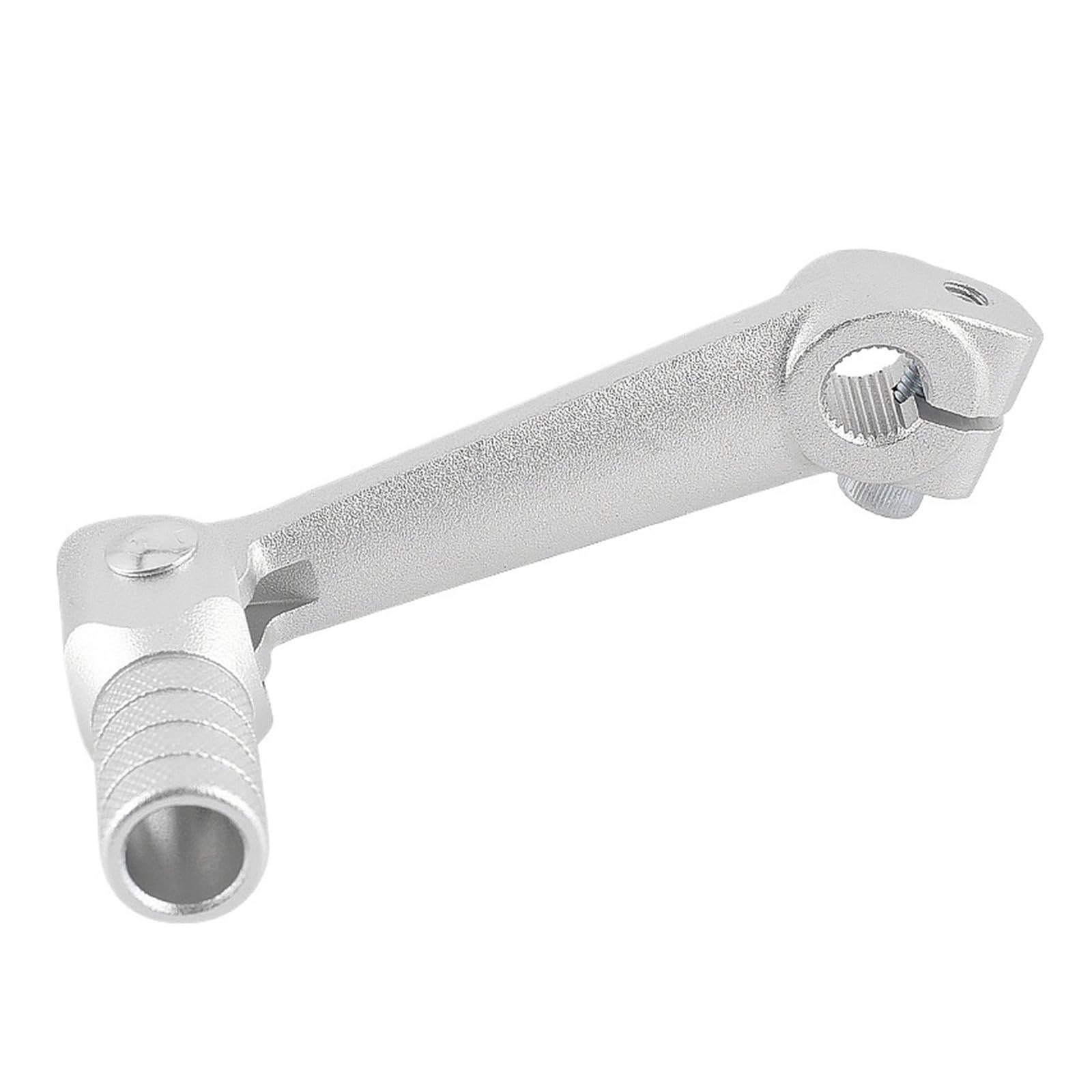 Gconla Silver Motorcycle Gear Shifter Lever Motorcycle Universal Gear Shift Lever For Kayo T2 T4 T4l Bse Cb 250Cc Cb250 Engine Shifter Pedal Toe Pegs Left
