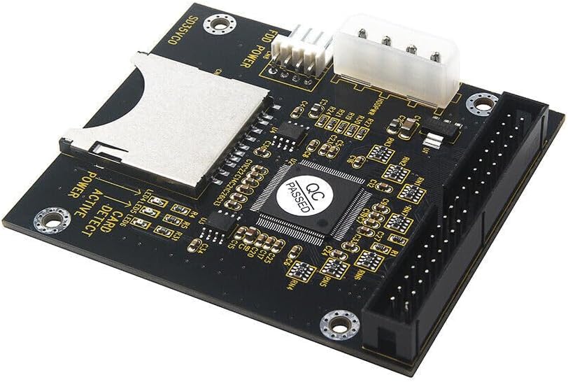 SD to 3.5 Inch IDE SSD Adapter Card 40-Pin .5'' HDD 5V Memory for PC Computer