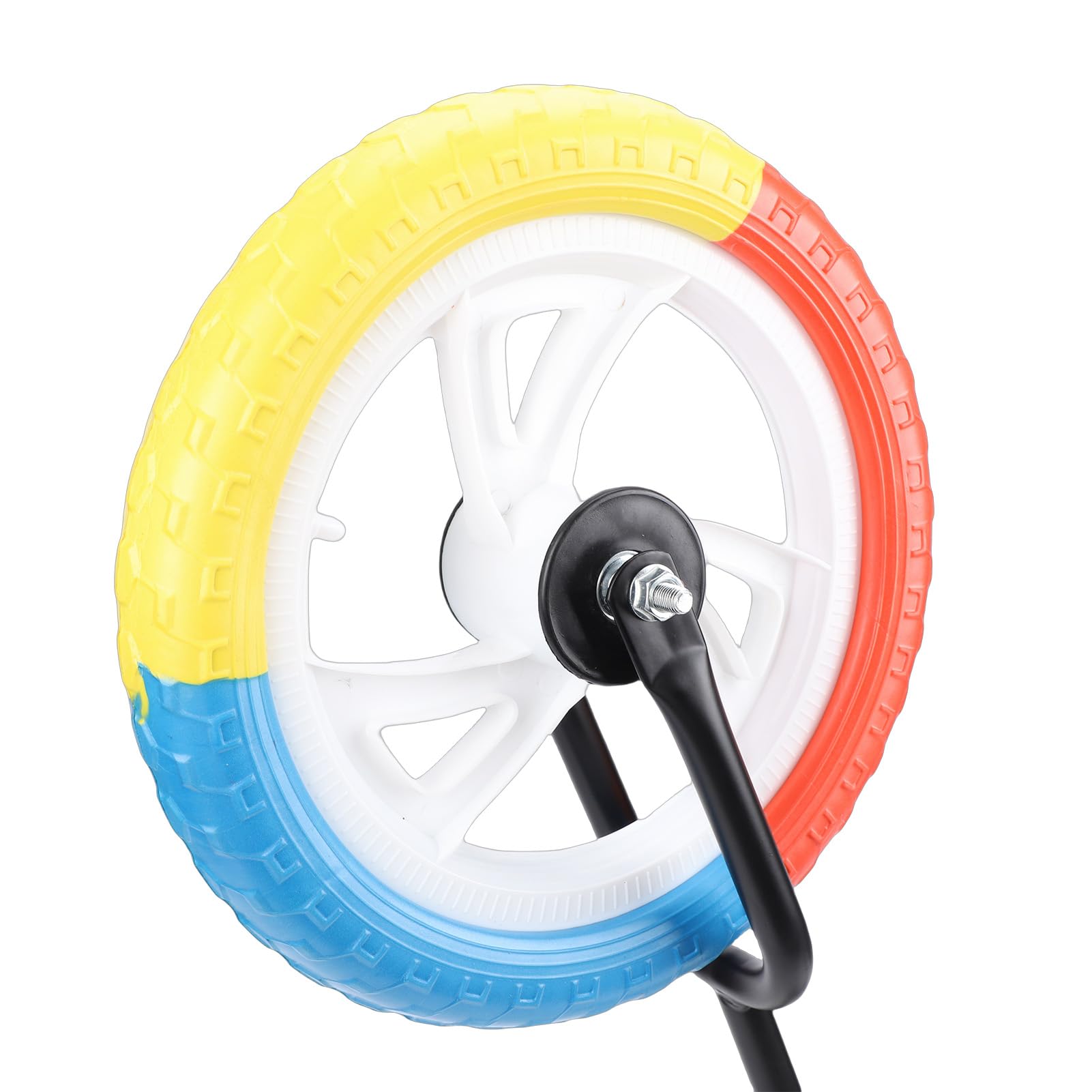 Bewinner Entrenador de Tenis de Mesa para un Jugador, Dispositivo de Entrenamiento Interior con ángulo y Ajustables con Abrazadera para Mesas de hasta 11 Cm, Material de Hierro para Practicar en Casa