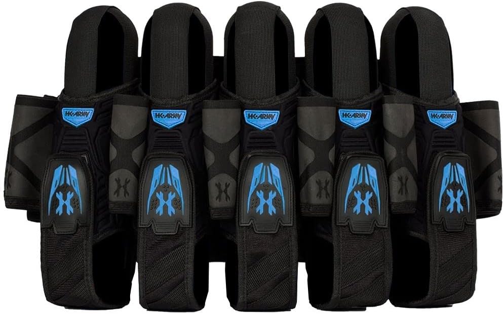 HK Army Magtek Paintball Harness Pod Pack 5+4 - Black/Blue