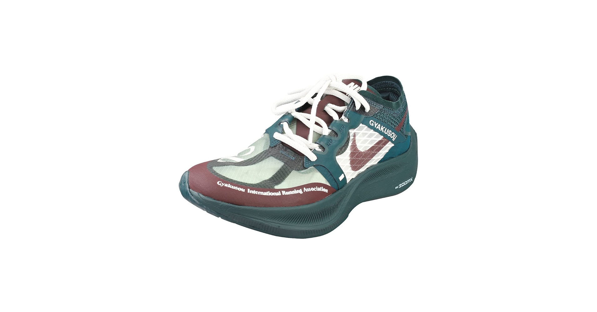 シューズ NIKE - NIKE GYAKUSOU ZOOM X VAPORFLY NEXT% 26cm Nike Gyakusuo x ZoomX Vaporfly NEXT% 'University Red Blue