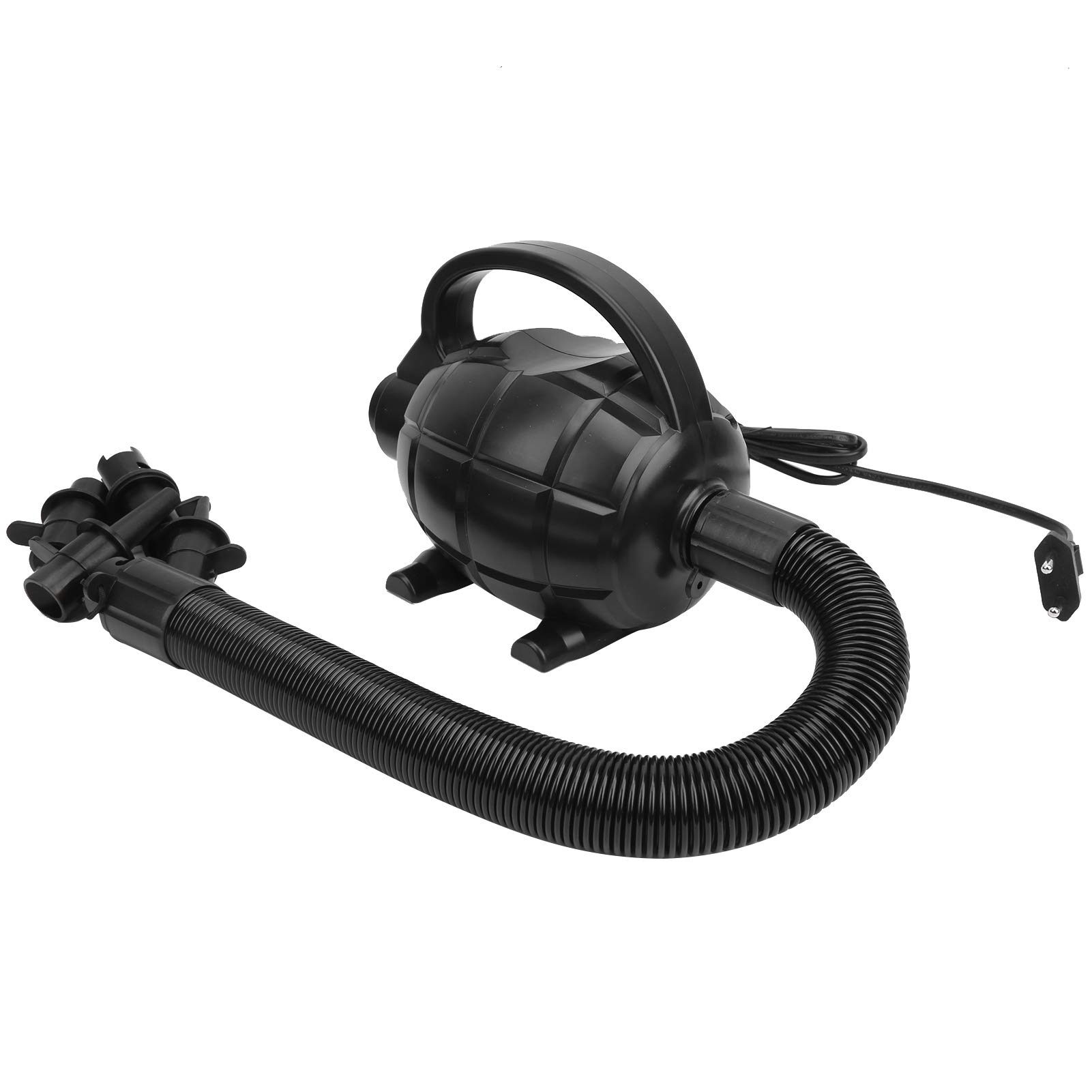 Bomba de Aire Eléctrica 600W, Inflador Portátil para Botes Hinchables y Colchones