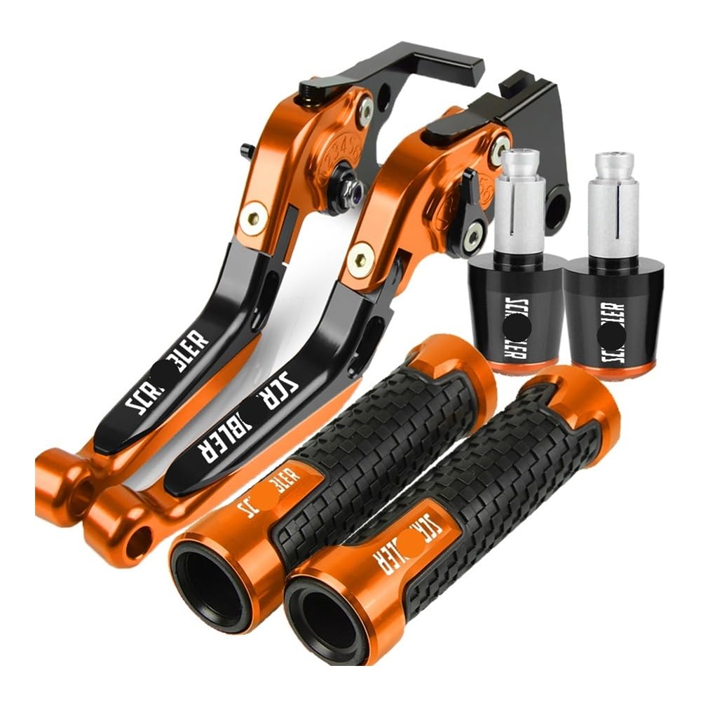 Motorcycle Brake Clutch Levers Motorcycle Adjustable Brake Clutch Levers Handlebar Grips Ends FOR Du&cati 1100 SPECIAL 2018 2019(C)