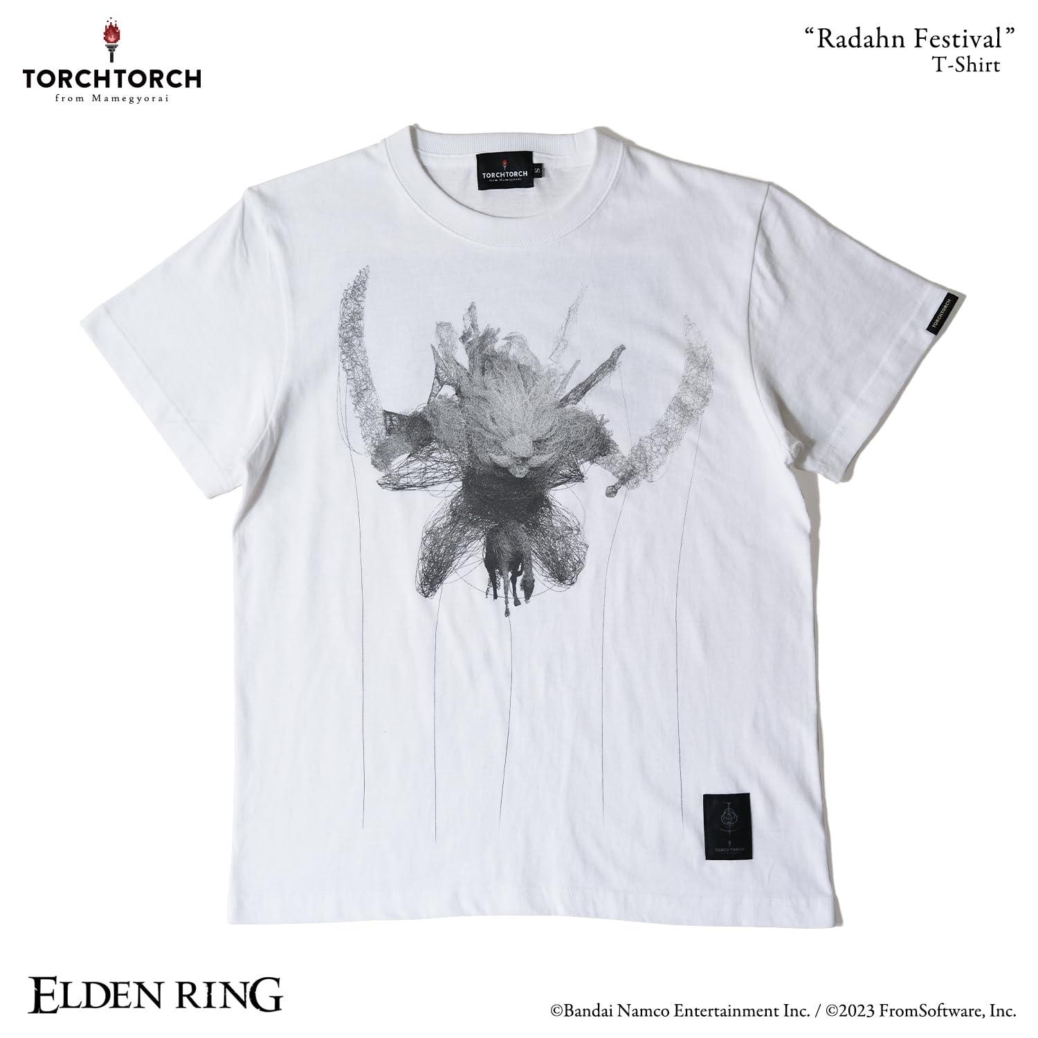 Amazon.co.jp: ELDEN RING × TORCH TORCH ラダーン祭りのTシャツ