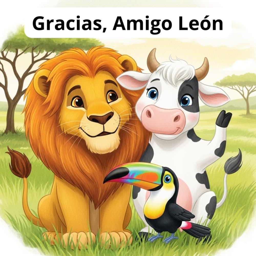 Gracias, Amigo León (Cuentos Infantiles con Valores)
