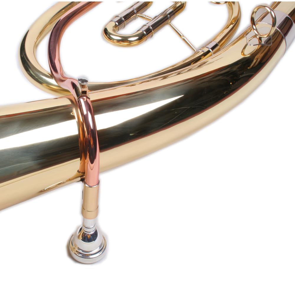 Bb Tenor Horn 3 Ventile, Goldmessing Mundrohr, Kugelgelenke, Koffer