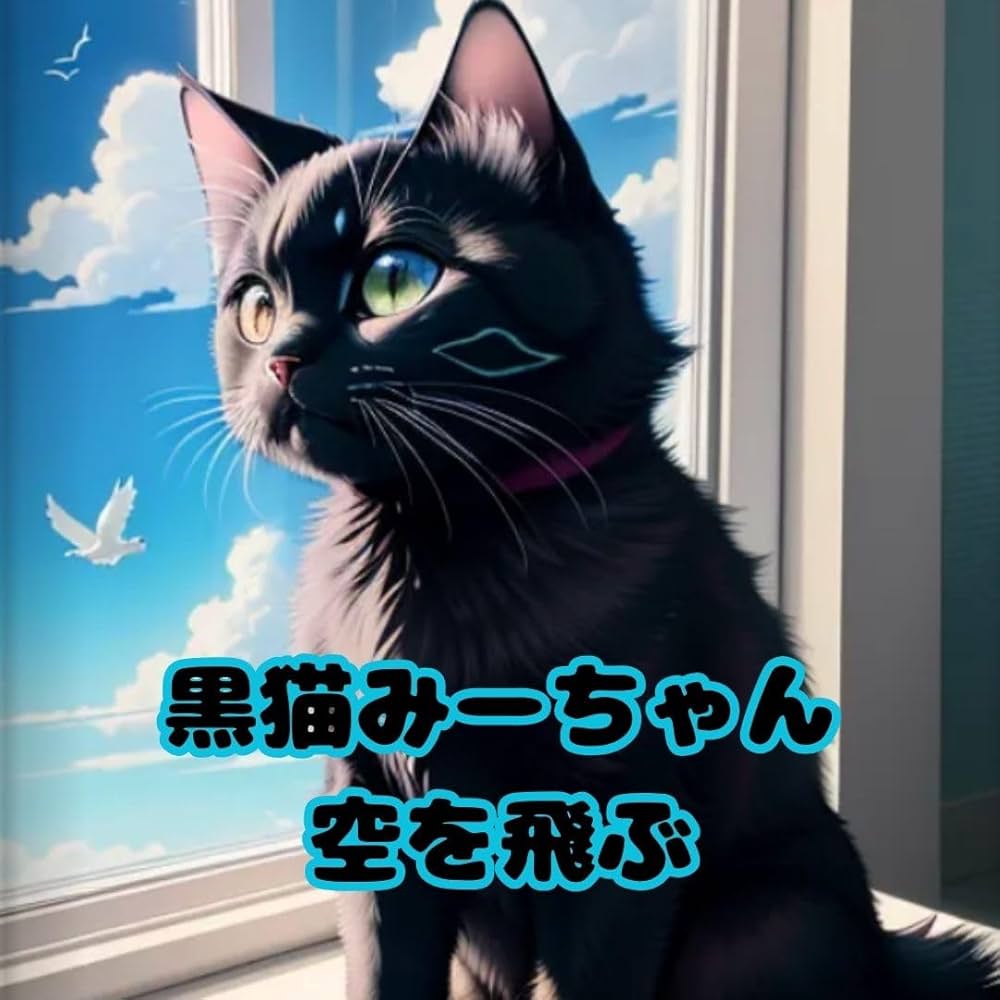 Amazon.co.jp: 黒猫みーちゃん 空を飛ぶ eBook : AI絵本作家kokoro Amazon.co.jp: 黒猫みーちゃん 空を飛ぶ eBook : AI絵本作家kokoro