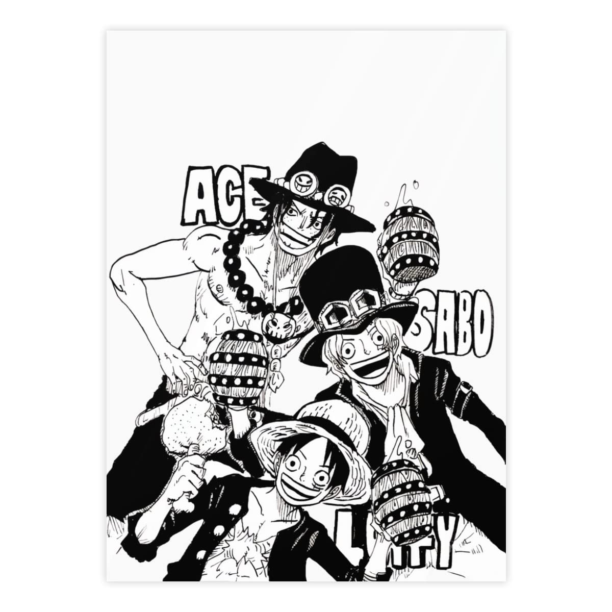 ワンピース　エース ステッカー 　セット Amazon.co.jp: ワンピース ONE PIECE エース クリスタル