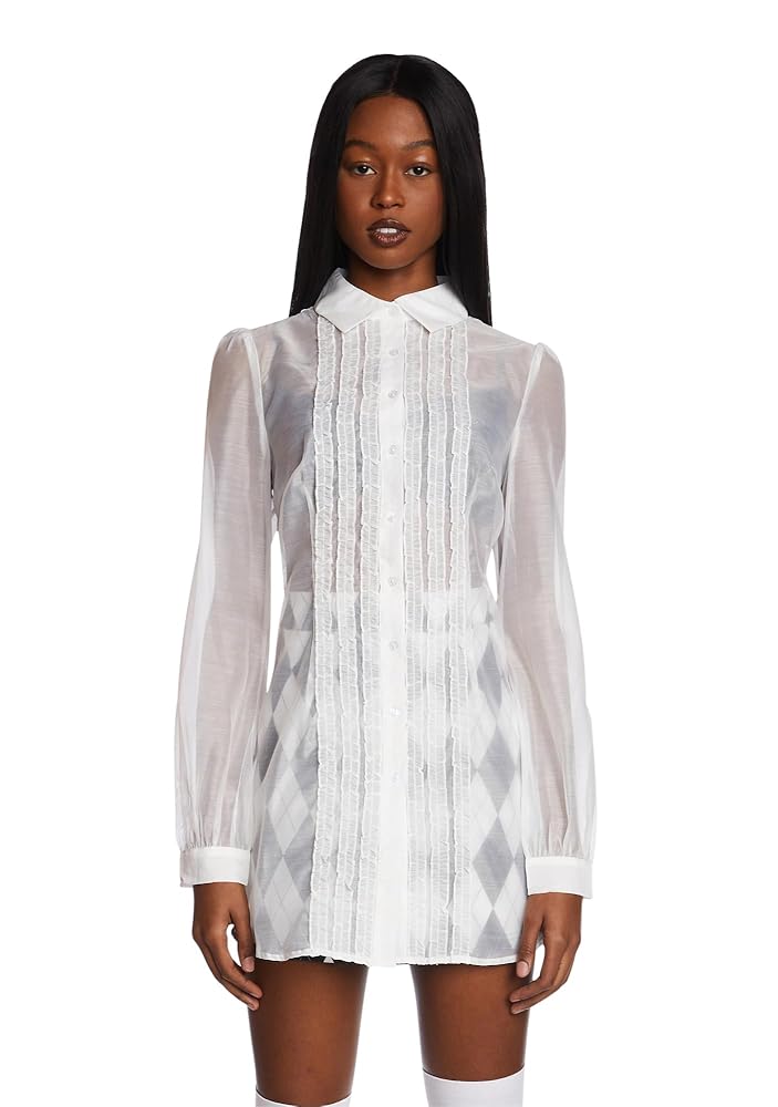トップス DRESSEDUNDRESSED Sheer Long Sleeve トップス DRESSEDUNDRESSED Sheer Long Sleeve DRESSEDUNDRESSED