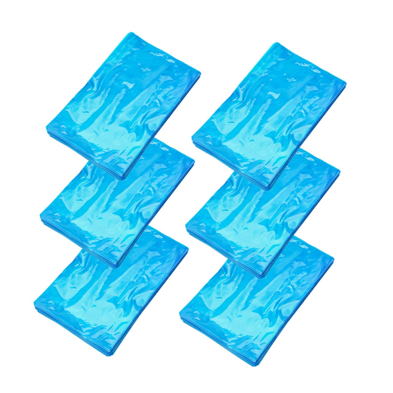 WOFASHPURET Tattoo Bottle Wash Bag Set of 250 Blue Reusable Sturdy Cleaning Bottles Pouches for Tattooing Tools