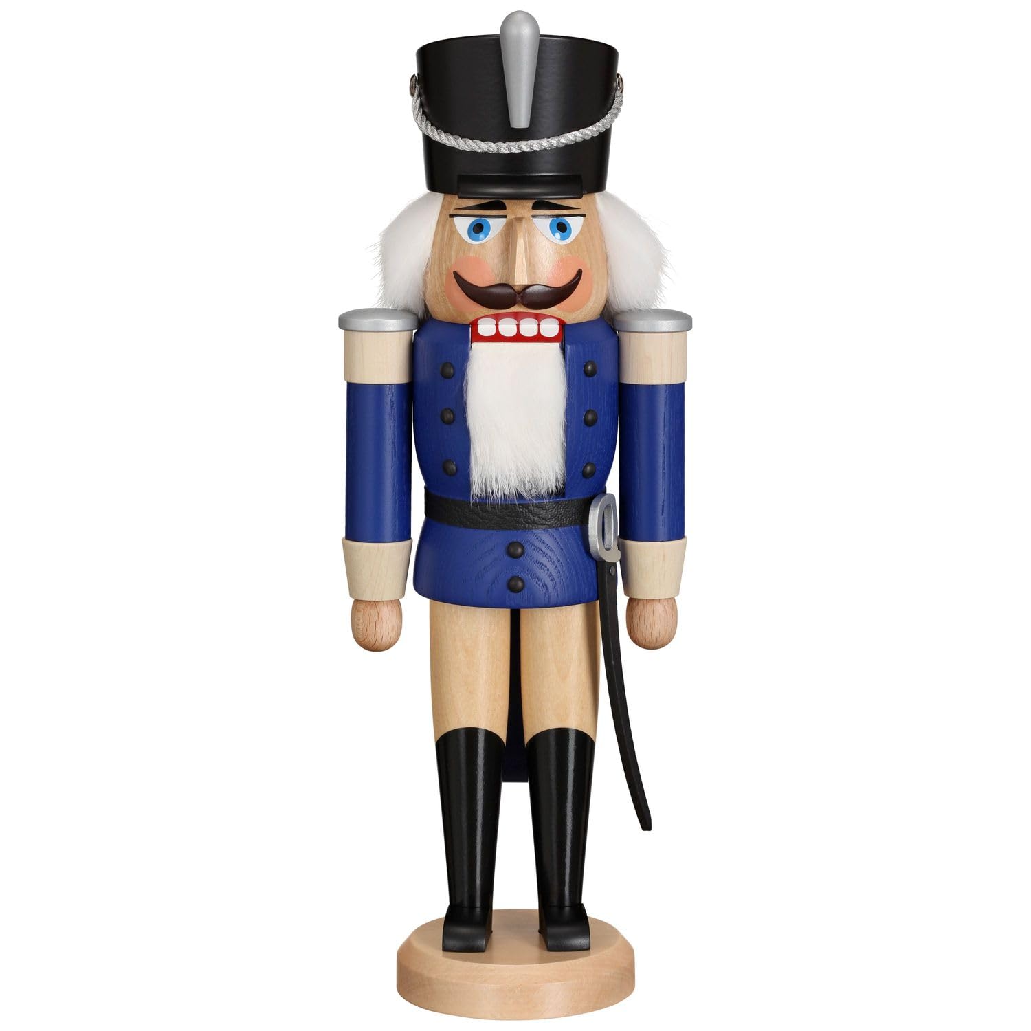 Casse-Noisette Allemand Bleu en bois pour sublimer votre table de Noël